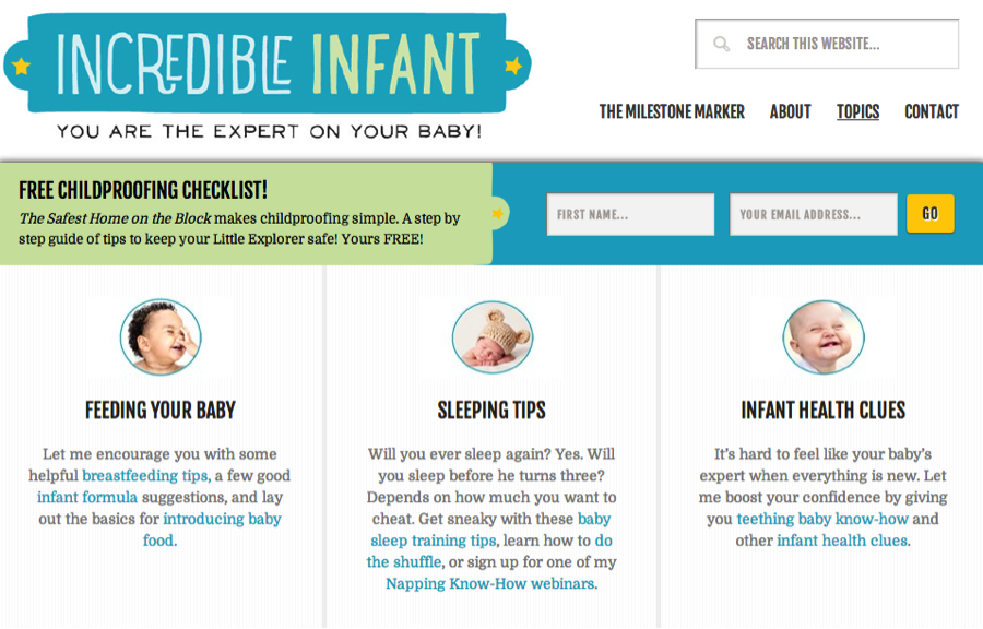 Incredible Infant publisher spotlight sovrn.com