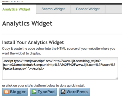 audience analytics widget sovrn.com