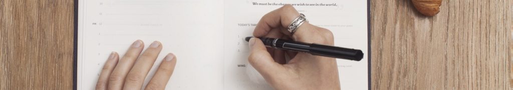 hands writing