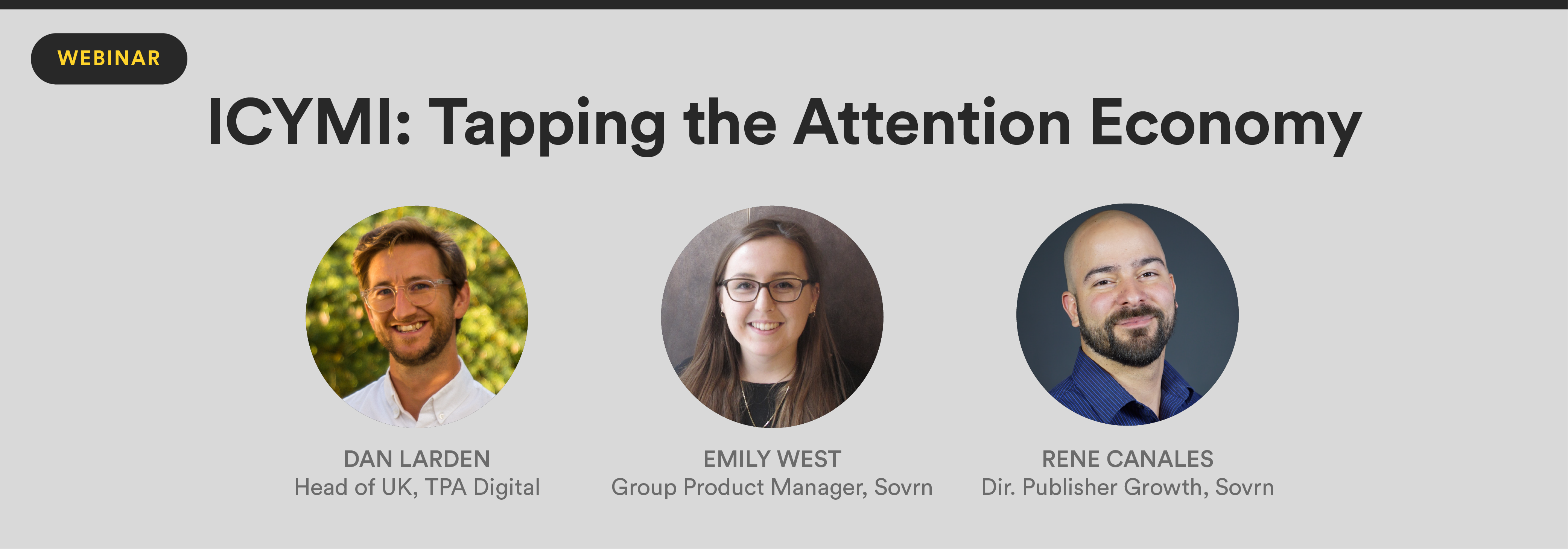 Tapping the Attention Economy (Webinar)